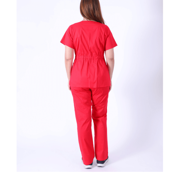 Scrub, Surgical, Medical Uniform for Woman Red Color